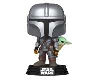 Funko POP POP Star Wars: The Mandalorian & Grogu - The Mandalorian w/G - 1526397 - zdjęcie 2